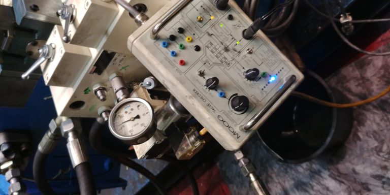 fouten bij commissioning van hydraulische installaties zichtbaar tijdens drukmeting onder belasting